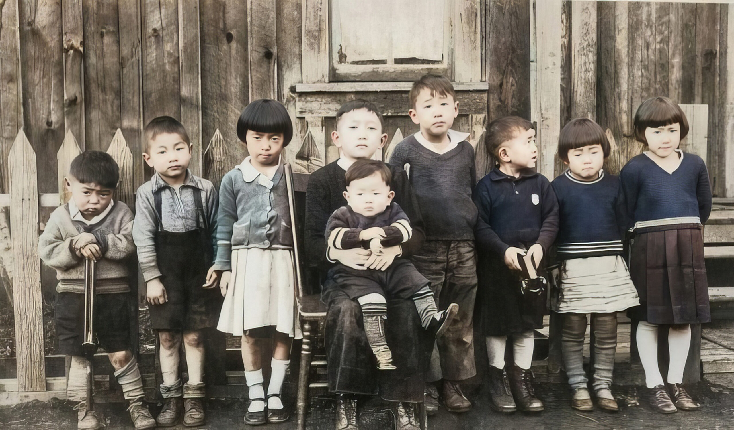 Royston Mill Children Before Internment
